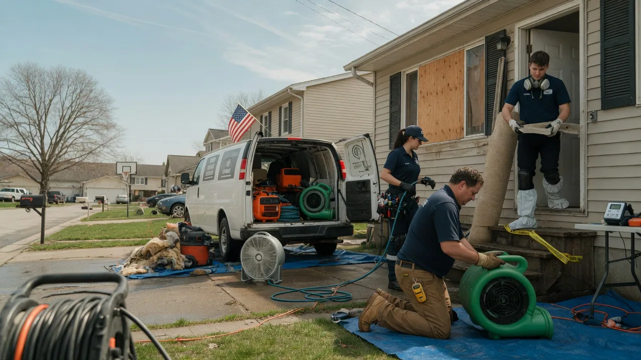 Water Damage Restoration in Michigan City, IN near me